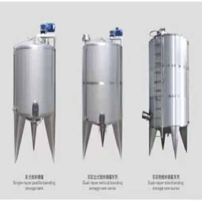 Stainless steel tanks seriesUsed as liquid storageliquid composing liquid blendingtemporary storage and hot water