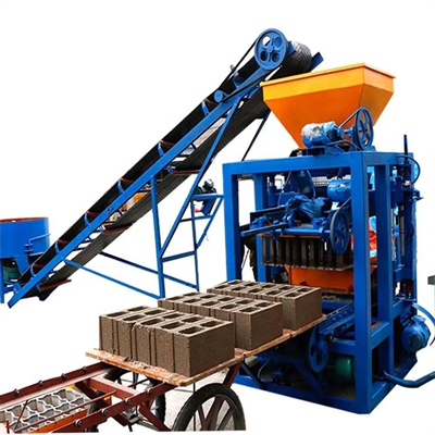 Semiautomatic vibrating clay cement brick making machine