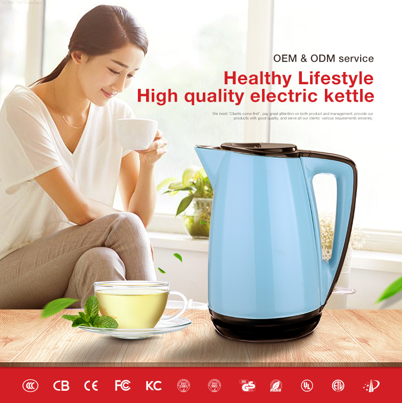 Plastic Electric Kettle Kitchen Appliance Tea Water Kettle 18L