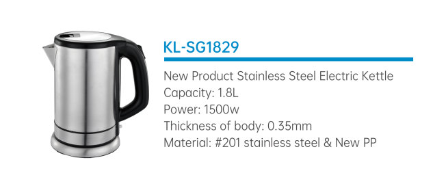 Stainless Steel Electric Kettle Tea Boiler Home Appliance 18L Tea Kettle
