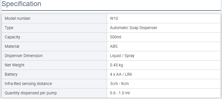 500ml Commercial ABS Wall Mounted Auto Hand Sanitizer Alcohol Liquid Gel Spray Soap Dispenser with Sensor