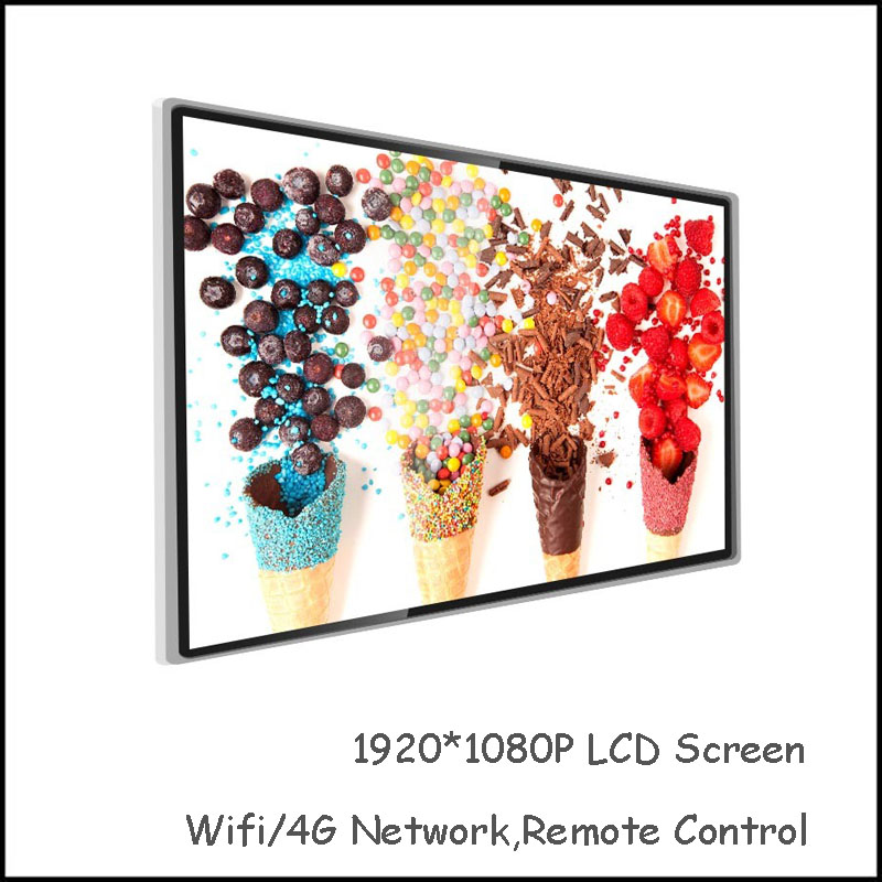 215 inch Android LCD Screen Display Wall Mounted Advertising Screen