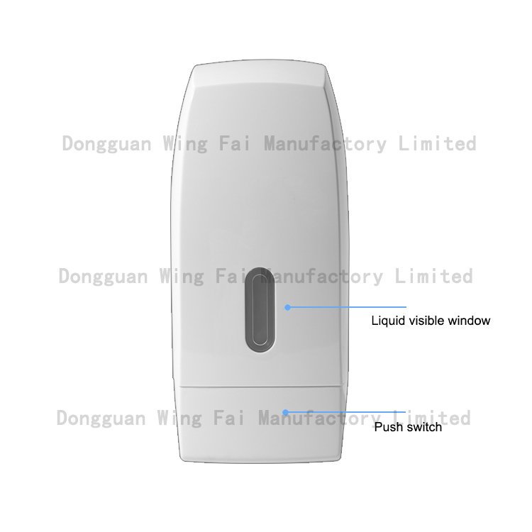 1000ml Wall Mounted Manual Hand Sanitizer Alcohol Liquid Drop Spray Soap Dispenser for Commercial