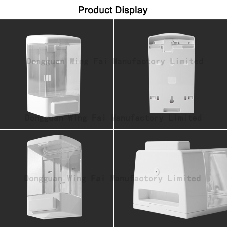1000ml Wall Mounted Hand Sanitizer Alcohol Liquid Spray Soap Dispenser for Commercial