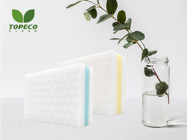 Multiuse heavy duty scrub sponge magic cleaning eraser sponge for bath furniture kitchen