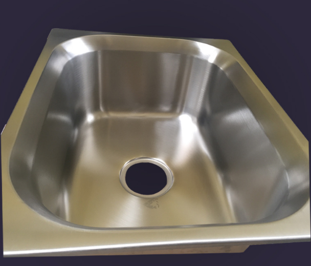 Square 304 kitchen sink with size 500400200mm