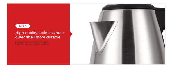 Cheap High quality stainless steel electric kettle 18L 15L 12L