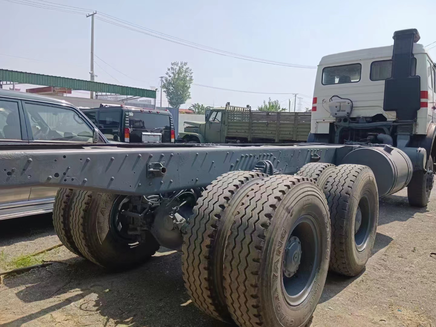 Original Condition Beiben 6x666 Used Cargo Truck Chassis Low Price for Sale