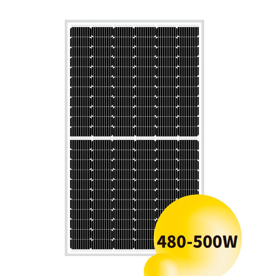 480W495W Mono Solar Panel With 132 Pieces Solar Cells