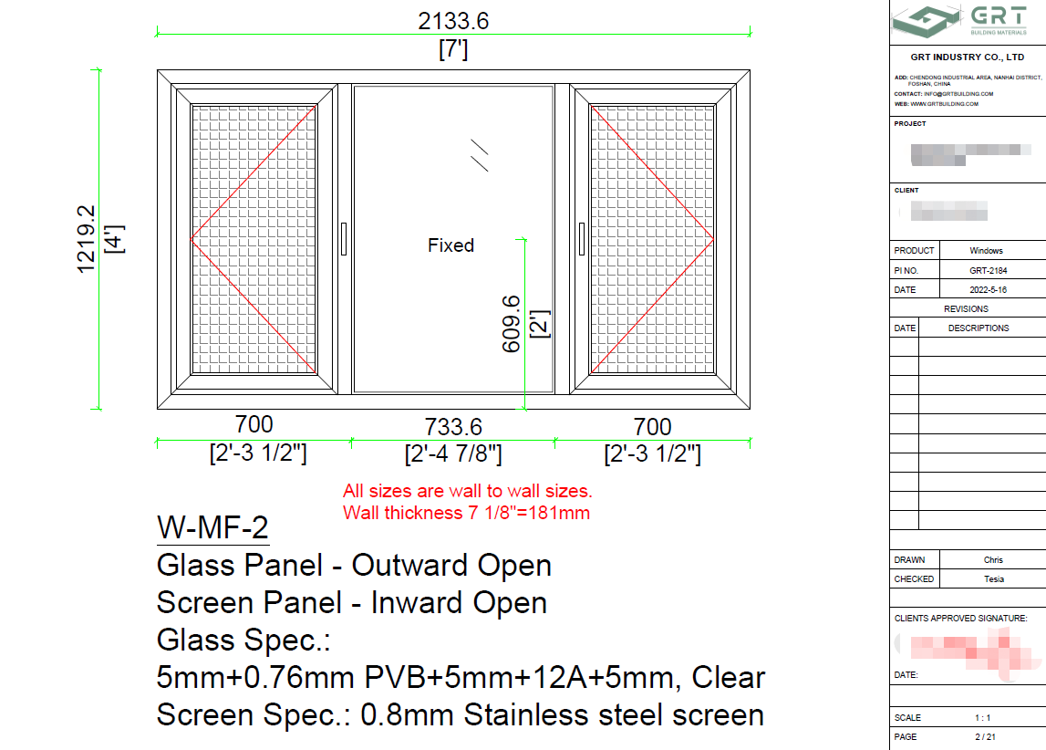 Wholesale Price Thermal Break Aluminum Windows House Building Material New Design Double Glazed Casement Window