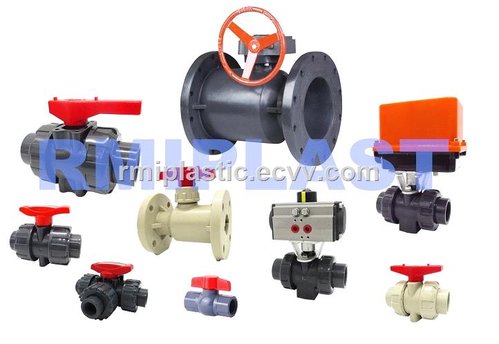 PVC CPVC PVDF PPH Ball Valve