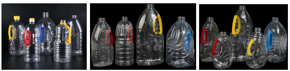 high quality full automatic pet handle bottle oil bottle plastic blow moulding machinebottle blowing machine