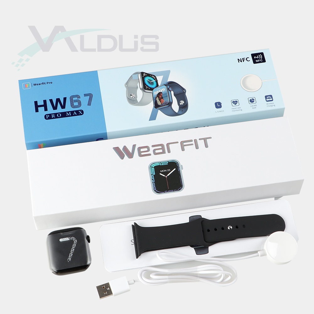 Valdus NFC 19inch Hw67 PRO Max Smartwatch Sports Blood Pressure Monitor 8 Series 7 Relogio Montre Smart Watch
