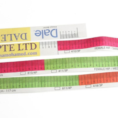 Measuring Tape for Body Measurements Paper