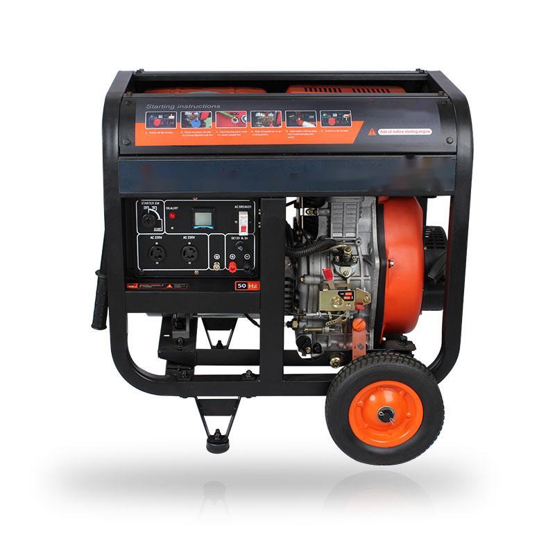 5kw diesel generator factory china open type air cooled