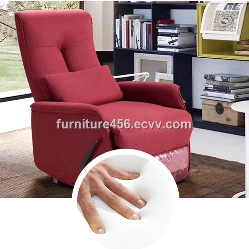 ItalianStyle Capsule Sofa Single Leisure Sofa Living Room Household Manual Function Disposable Fabric Single Chair