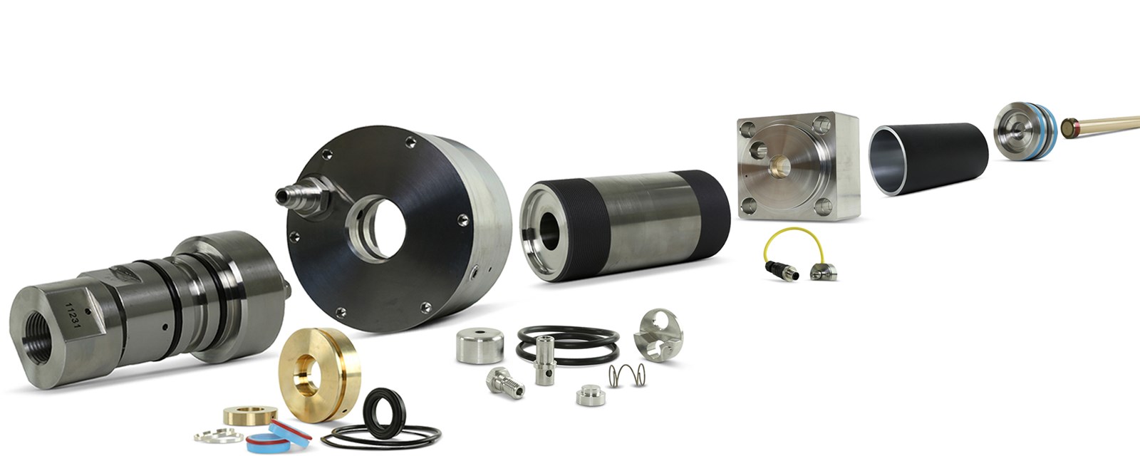 Flow Yongda Waterjet Parts 60K Water Jet 111309 2222cm HP Intensifier Parts High Pressure Plunger