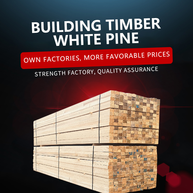 White pine construction timber specification board springboard plus 100 yuan per cubic meter four sides see the line