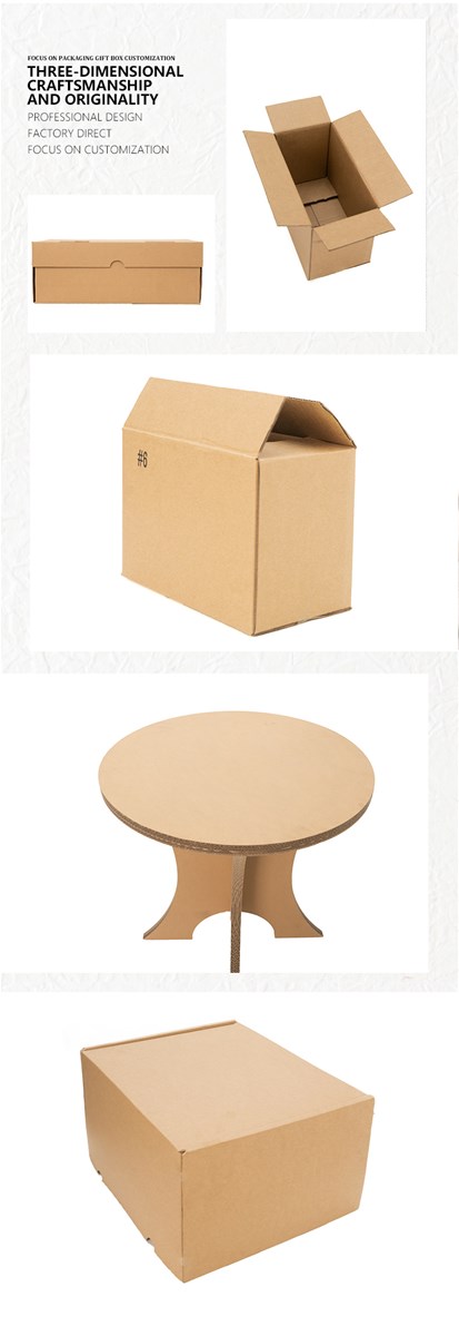 Customizable packing box storage box
