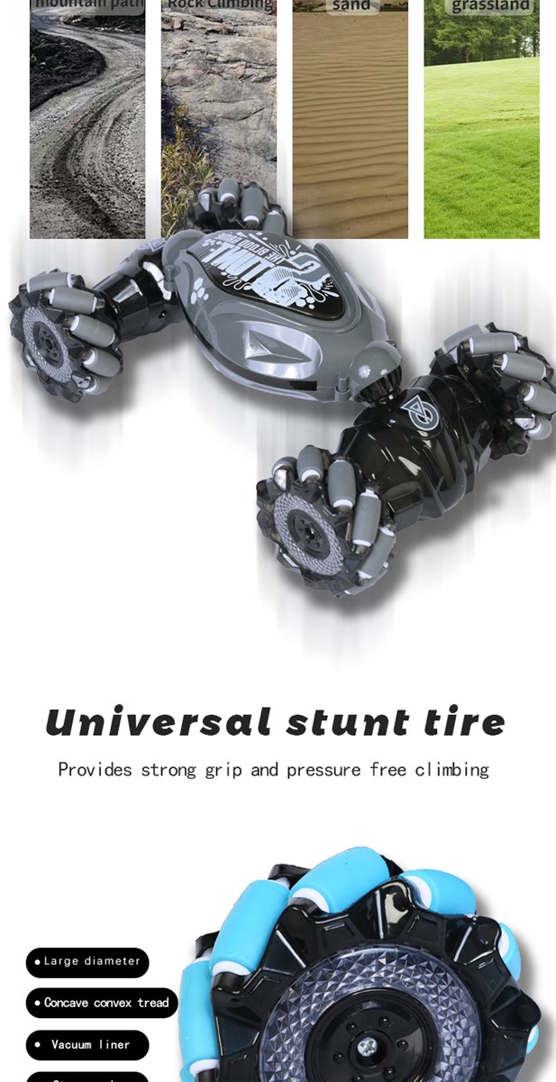 114 Twelvechannel stunt twisting remote control car single remote control