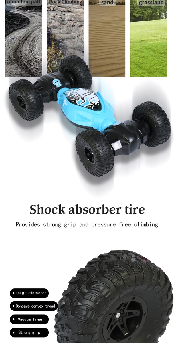 114 Twelvechannel stunt twisting remote control car single remote control