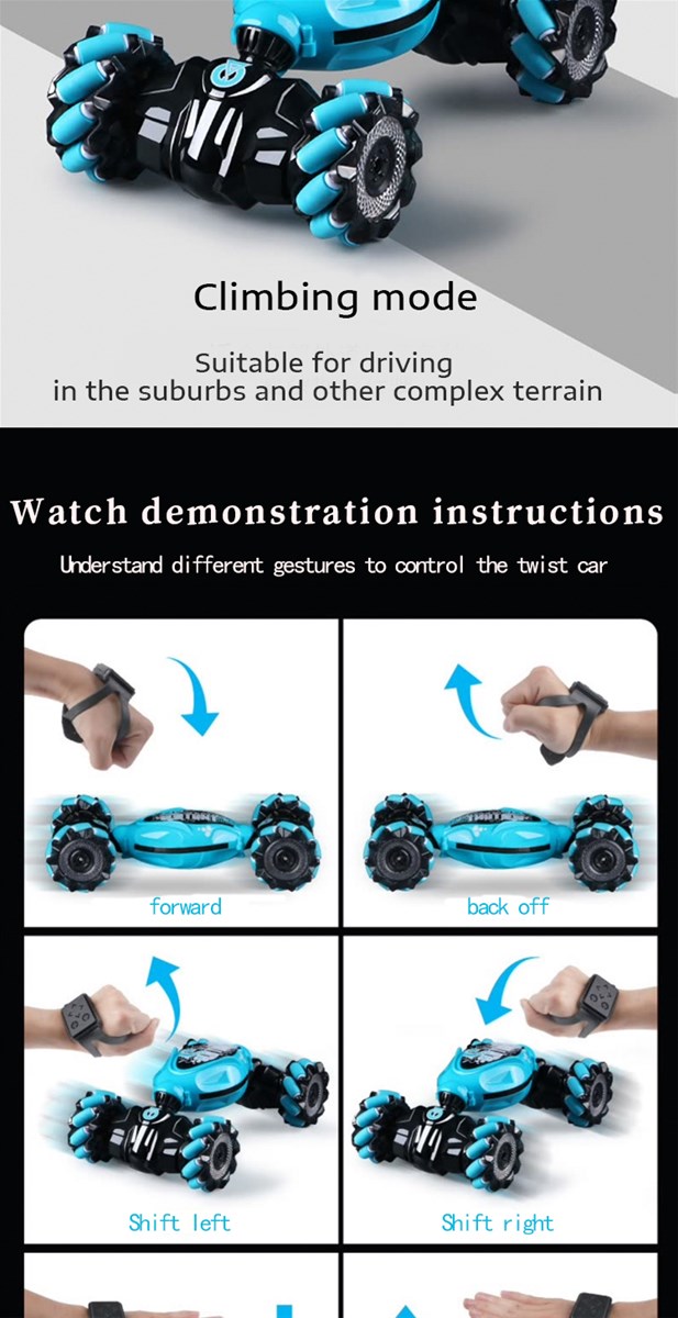 114 Twelvechannel stunt twisting remote control car