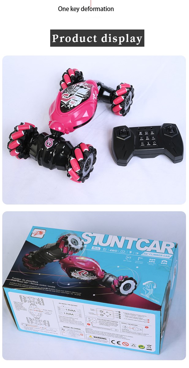114 Twelvechannel stunt twisting remote control car single remote control