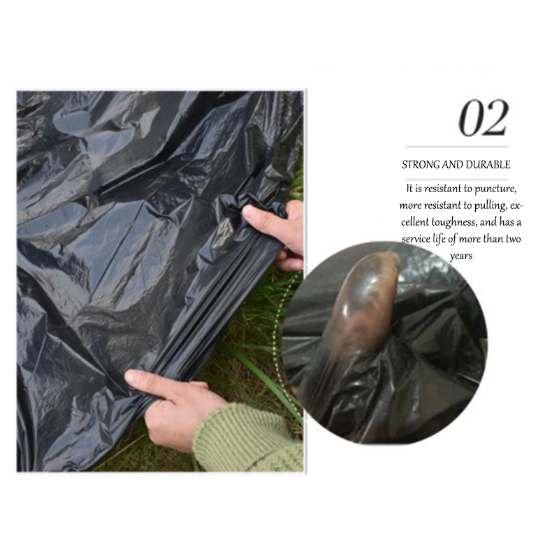 Agricultural degradable film black weeding film thermal insulation moisturizing film wholesale