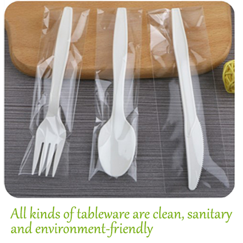 PLA biodegradable cutlery spoon and disposable tableware