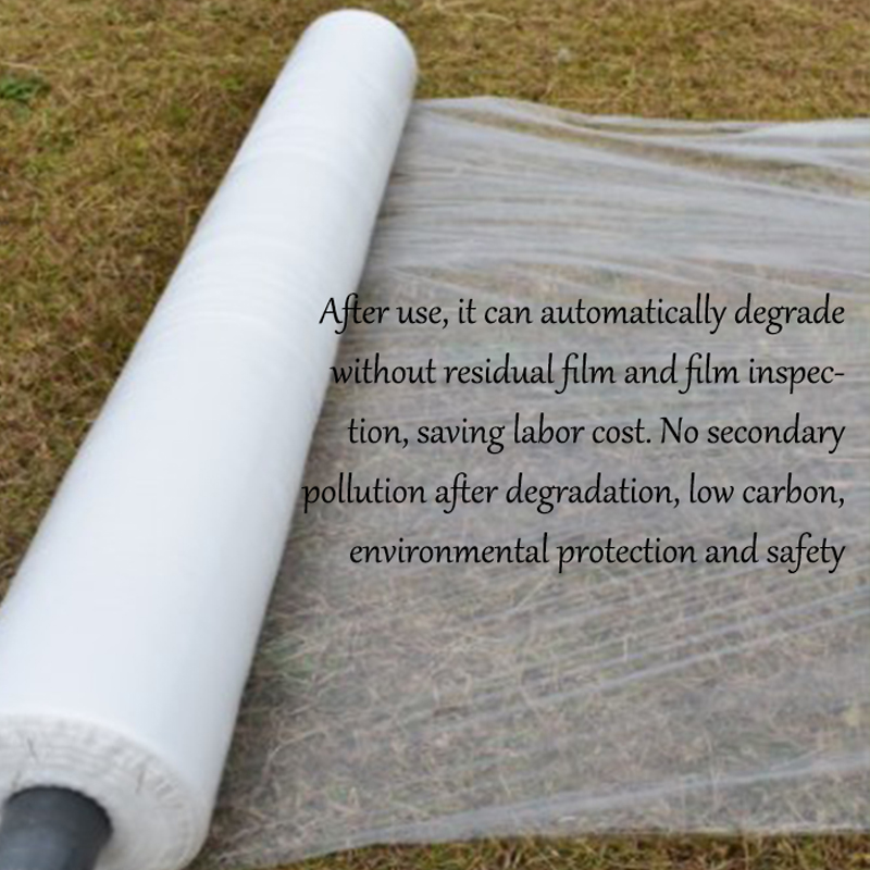 Support agricultural degradable film white weeding film thermal insulation moisturizing film wholesale Price consultati