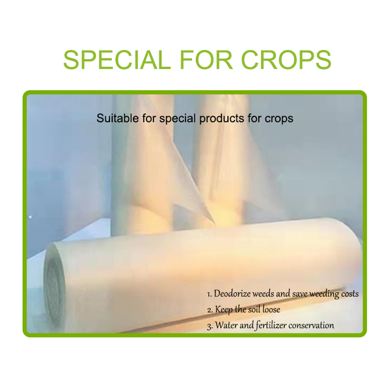 Support agricultural degradable film white weeding film thermal insulation moisturizing film wholesale Price consultati