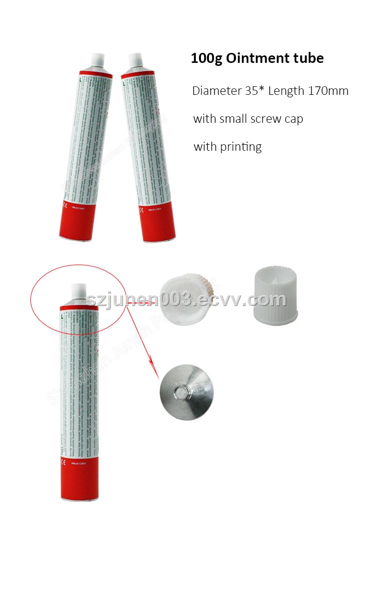 Collapsible Aluminum Pharmaceutical Tube Packaging