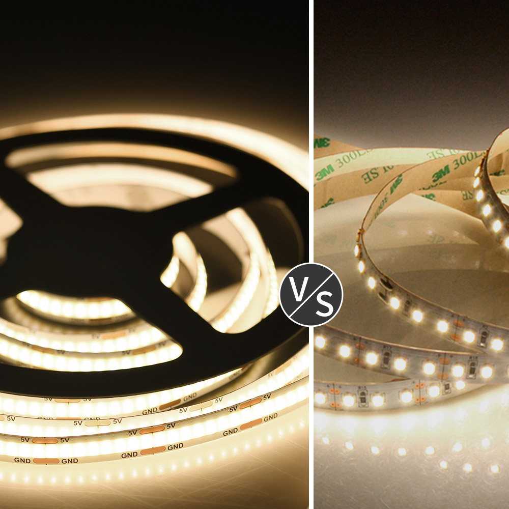 Dotless Flexible Cob Light Tira Led 5 Metros Cob Led Strip Kit