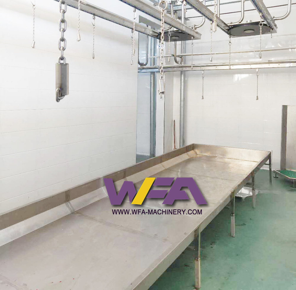 Cattle Abattoir Equipment Blood Trough for Beef Processing LIne