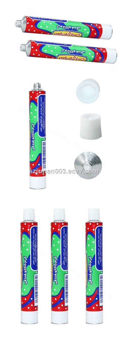 collapsible aluminum food tube packaging