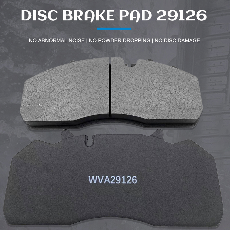 Disc Brake Pads 29126 Wear-Resistant & High-Temperature Resistant, Dust-Free & Noise-Free, Long Service Life
