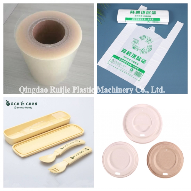 PLA Degradable Plastics Sheet PLA Polylactic Acid Sheet Making Machinery