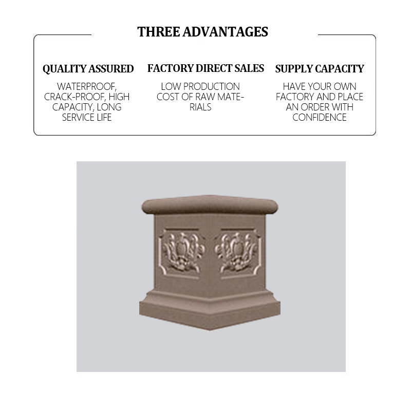 Customizable Chinese square column moldCustomizable Chinese square column mold