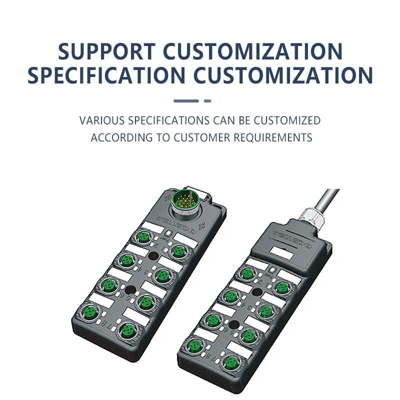 M8M12 series junction box hub improves industrial control connection and detection efficiency