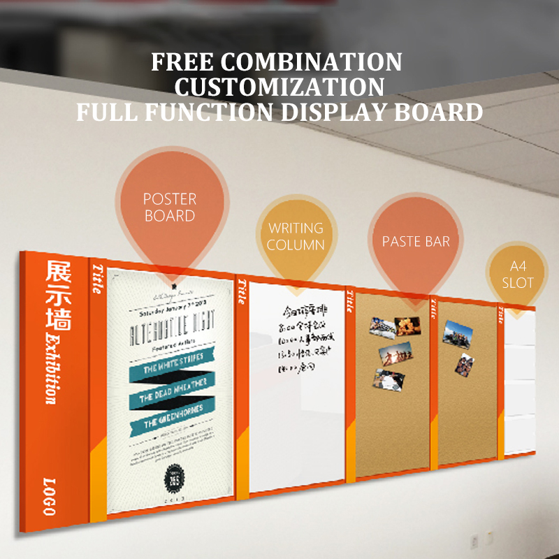 Customizable stainless steel billboard advertising display board outdoor bulletin board price consultation