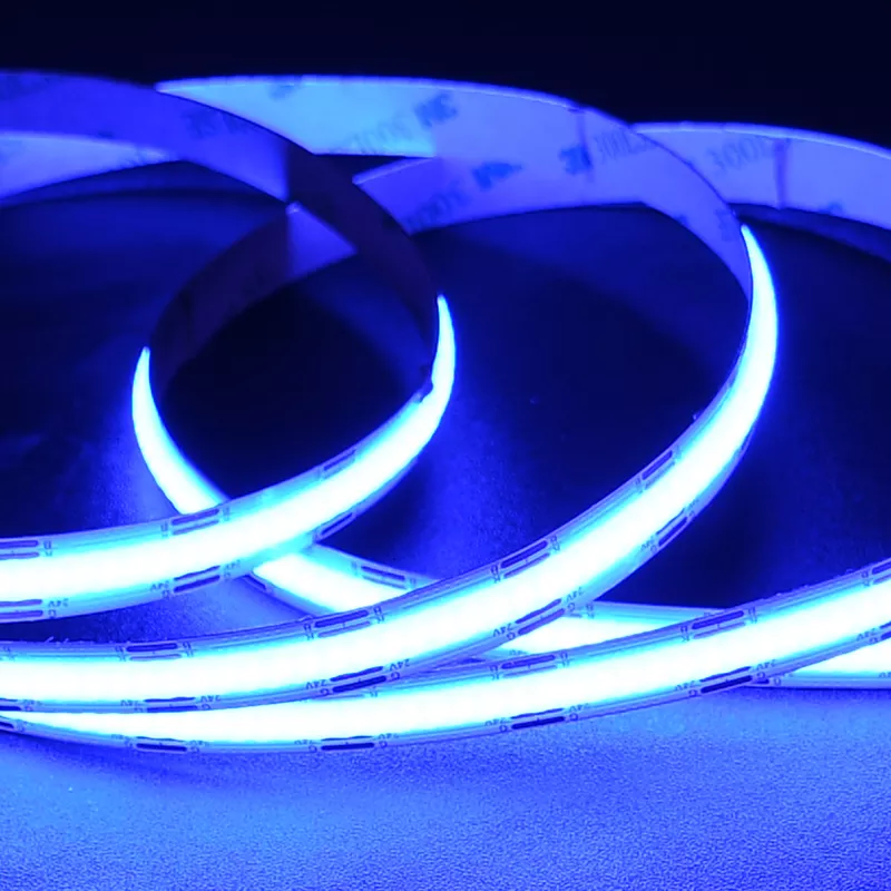 Dv24v IP20 Multi Color RGB Flexible COB LED Strip Light Thin Cob Led Strip
