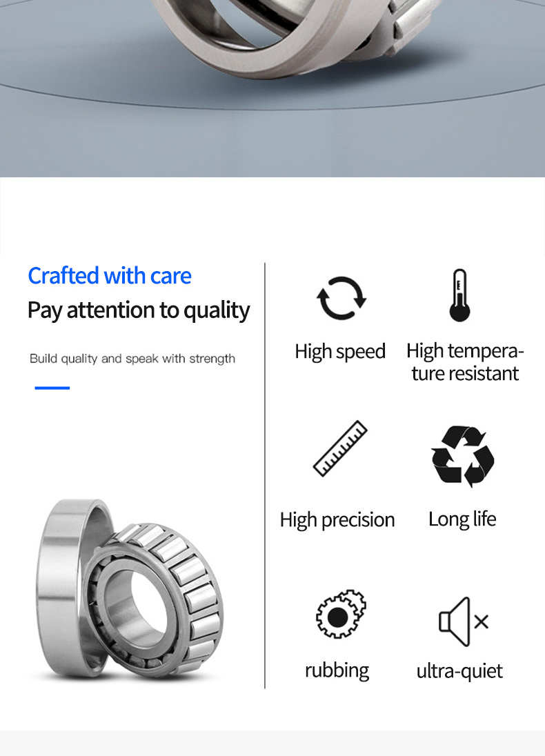 Inch tapered roller bearings LM12749LM12710 etcFrom 500 pieces
