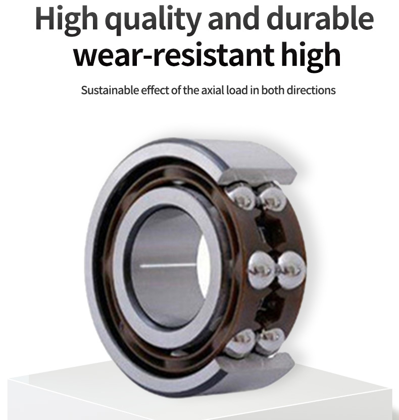 Construction Machinery DoubleRow Angular Contact Ball Bearings 5200520152105212