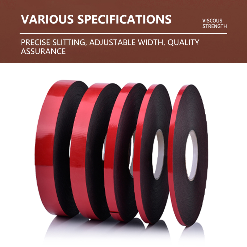 Plastic parts with doublesided adhesive VHB foam high viscosity doublesided adhesive support mailbox contact
