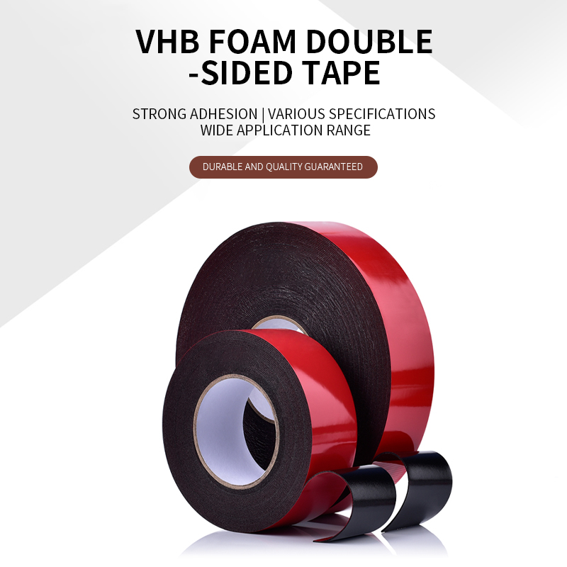 Plastic parts with doublesided adhesive VHB foam high viscosity doublesided adhesive support mailbox contact