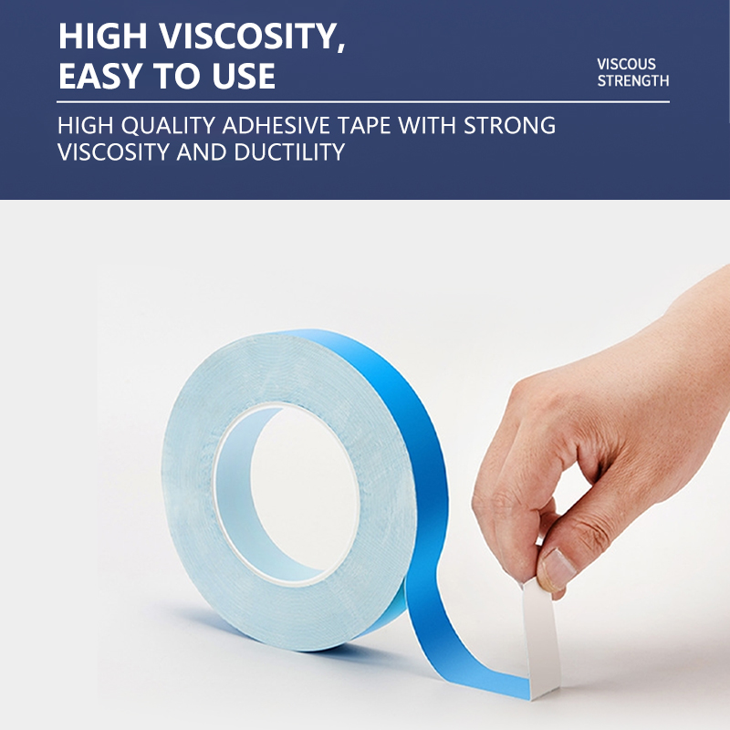 Heat conduction doublesided adhesive hightemperature blue glass fiber doublesided tape diecutting support mailbox co