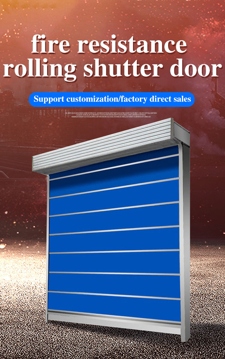 Fire shutter door Fire Rated Rolling Shutter Workshop fire door