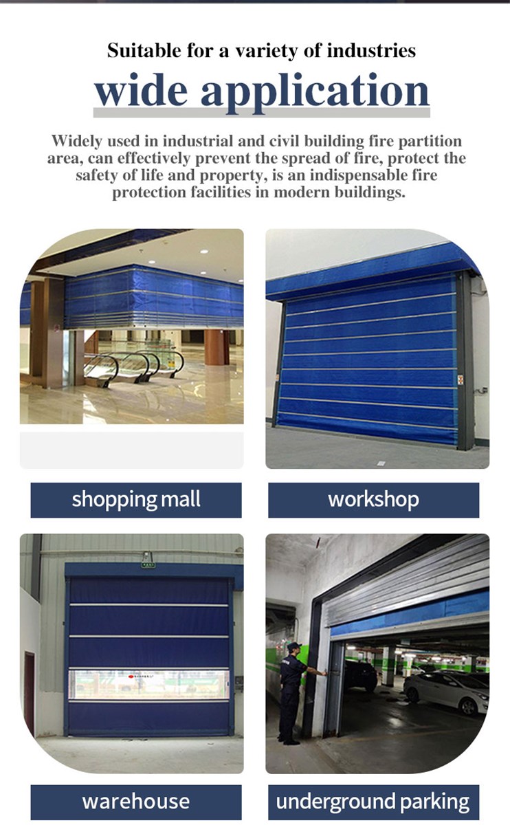 Fire shutter door Fire Rated Rolling Shutter Workshop fire door