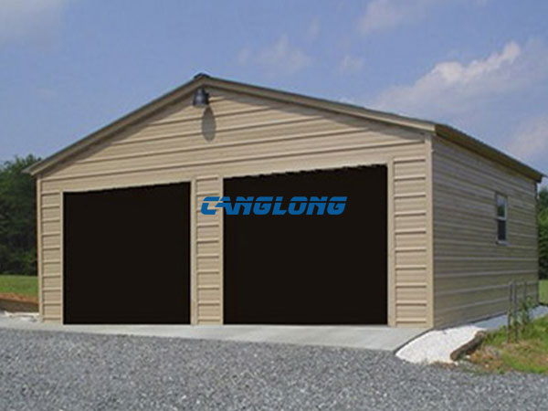 Garage steel structure supply domestic vehicle parking warehouse
