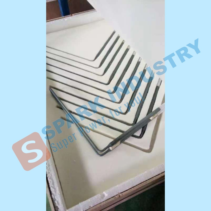 MoSi2 Molybdenum Disilicide Heating Element Ceramic Refractory Smelting Furnace